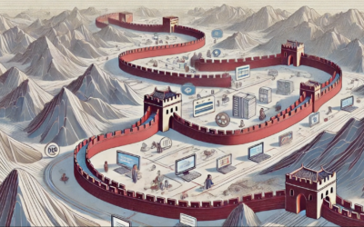 Invisible Visible 未见之见 film still, Great Firewall animation